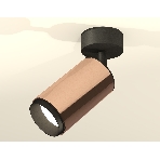 Светильник Ambrella Light XM6326021 PPG/PBK золото розовое полированное/черный полированный MR16 GU5.3 (A2210, C6326, N6121), фото3