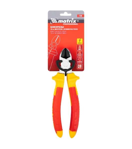 Бокорезы Matrix insulated 180 мм двухкомпонентные рукоятки