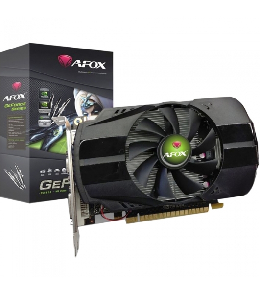 Видеокарта AFOX Geforce GT730 4Gb GDDR5 128Bit DVI HDMI VGA ATX Single Fan