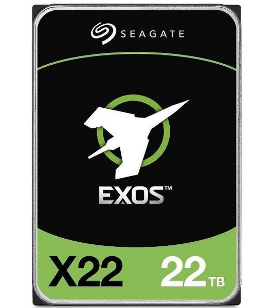 Жесткий диск Seagate Enterprise Capacity 3.5' HDD Exos X22 22TB Наличие SAS 512 Мб 7200 об/мин 3,5' Время наработки на отказ 2500000 ч. ST22000NM000E