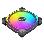 Вентилятор для корпуса PCCooler EF120 ARGb черный, 120 мм, 1500 об/мин, 25.7 дБ, 4 pin, фото 1