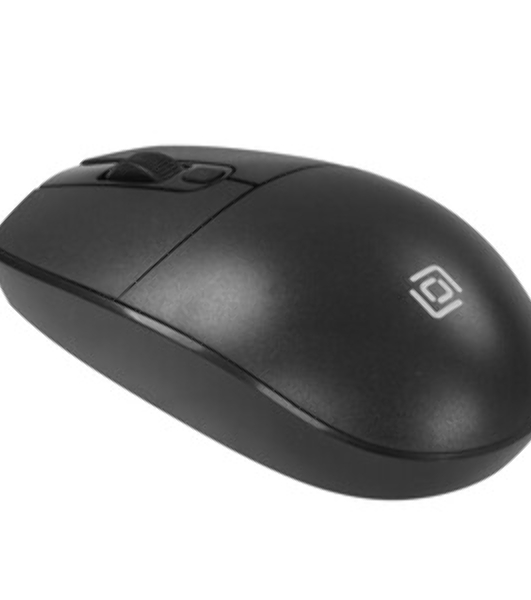 Мышь беспроводная Oklick 201MW черный, 1600 dpi, радиоканал, USB, кнопки - 4