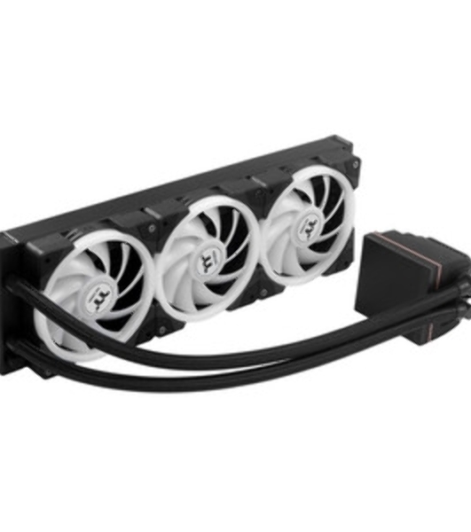 Система жидкостного охлаждения Thermaltake MAGFloe 360 Ultra ARGB Soc-AM5/AM4/1200/1700/1851 черный 4-pin 30.6dB Al+Cu LCD Ret (CL-W432-PL12SW-A)