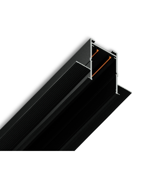 Шинопровод встраиваемый Ambrella light GL1012 BK черный IP20 220V 3000*62.5*56