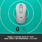 Мышь беспроводная Logitech Signature M650 белый, 4000 dpi, радиоканал, Bluetooth, USB, кнопки - 5, фото14