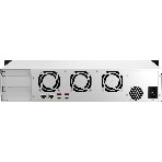 Сетевое хранилище SMB QNAP TS-873AeU-4G NAS 8x3.5/2.5 SATA/SSD trays, 2 x M2 PCIe, 2x 2.5 GbE, 2U rackmount, 1 PSU. AMD Ryzen V1500B 4-core/8-thread 2.2 GHz processor, 4 Gb DDR4 RAM (1*4 Gb) up to 64Gb (2*32 Gb). W/o rail kit RAIL-B02, фото8