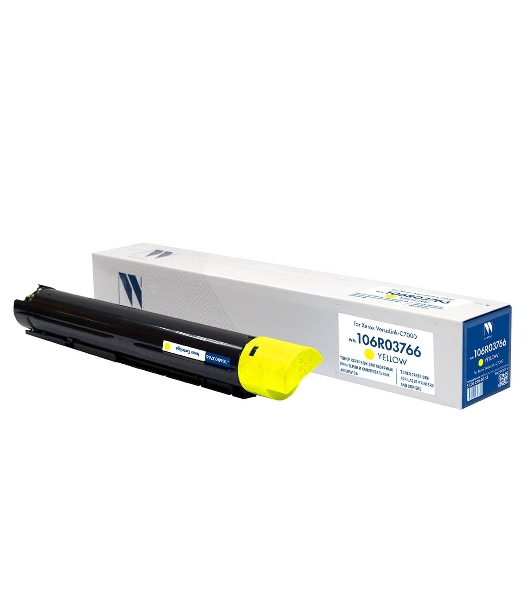 Картридж лазерный NVPrint совместимый NV-106R03766 Yellow для Xerox VersaLink-C7000 (10100k)