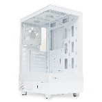 Компьютерный корпус HSPD F510, Panoramic Mid Tower, белый, TG, 0.5 SPCC, 3x120мм ARGB ATX, mATX, mITX 180/280/160мм 1x2.5', 1x3.5', 7xPCI 2xUSB-A 3.0 356x218x467мм, фото21
