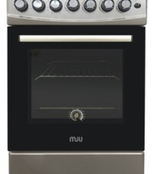 Плита комбинированная MIU Harisma 516S серая