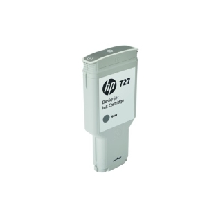Картридж струйный HP 727 с чернилами фотографического черного цвета для принтеров Designjet, 300 мл