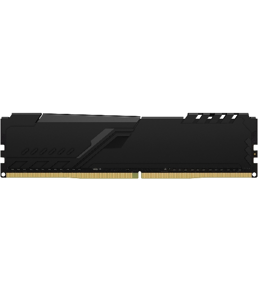 Оперативная память Kingston Fury Beast, DDR4, 32GB (1x32GB), 3200MHz, CL16, DIMM, с радиатором, черный
