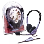Гарнитура Genius HS-04S Two jack фиолетовый, проводная, 3.5 мм, фото5