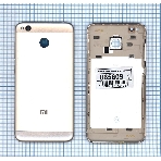Задняя крышка для Xiaomi Redmi 4X золотой, фото 1