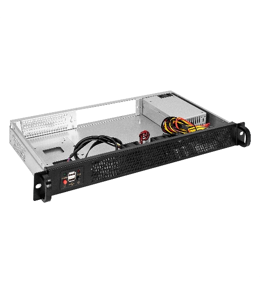 Серверный корпус ExeGate Pro 1U250-11 (RM 19', высота 1U, глубина 250, БП 1U-F250S, 2*USB)