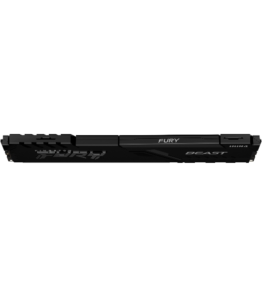 Оперативная память Kingston Fury Beast, DDR4, 32GB (1x32GB), 3200MHz, CL16, DIMM, с радиатором, черный