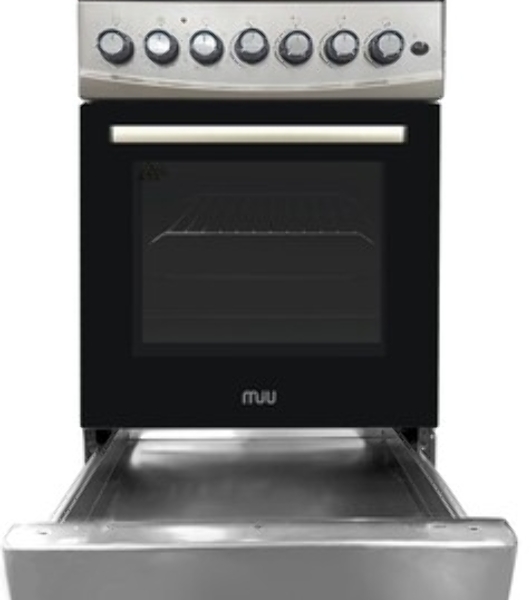 Плита комбинированная MIU Harisma 516S серая