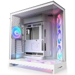 Компьютерный корпус без блока питания Case NZXT H3 Flow (2025), Midi-Tower, TG, 1x120мм, 1xUSB-A 3.2 + 1xUSB-C 3.2, mATX, mITX White, фото5