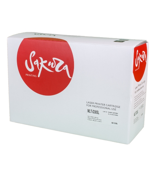 Картридж лазерный Sakura MLTD305L для Samsung ML-3750/3753, черный, 15000 к.