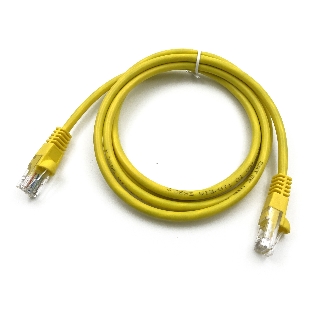 Патч-корд Buro UTP cat.5e 1.5м желтый RJ-45 (m)-RJ-45 (m)
