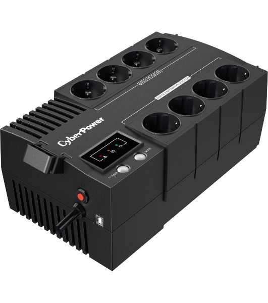 Источник бесперебойного питания CyberPower BS450E NEW/450 ВА/270 Вт/8 х CEE 7 (евророзетка)