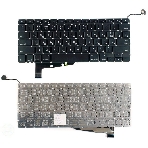 Клавиатура для ноутбука MacBook A1286 без SD плоский ENTER, фото3