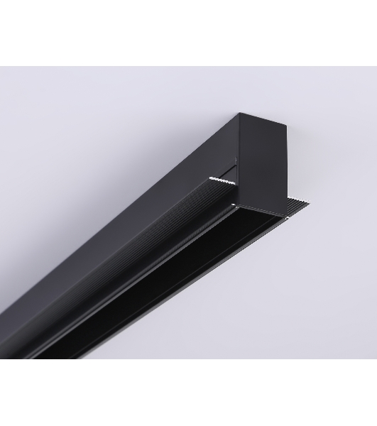 Шинопровод встраиваемый Ambrella light GL1012 BK черный IP20 220V 3000*62.5*56