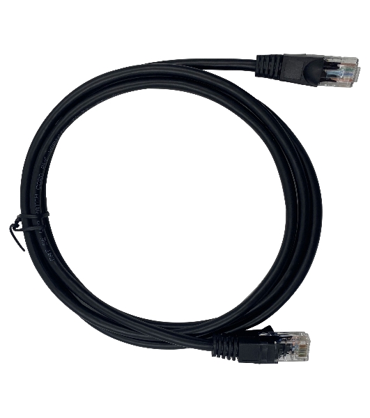 Патч-корд Buro UTP 4 пары cat5E CCA molded 1.5м черный RJ-45 (m)-RJ-45 (m)