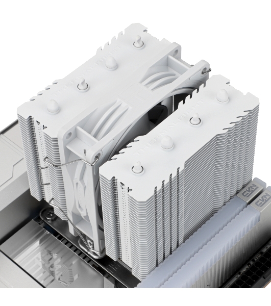 Устройство охлаждения(кулер) Thermalright Peerless Assassin 90 SE Soc-AM5/AM4/1151/1200/1700 белый 4-pin 23.85dB Al+Cu Ret (PA90-SE-WH)