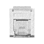 Модуль-вставка Keystone Jack RJ-45 ExeGate KJ-8P8C-U-C6A-180SH-Dual (Кат.6A, неэкранированная, 180 градусов, со шторками, IDC Krone/110), фото2