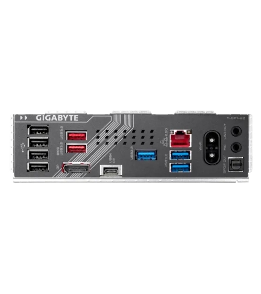 Материнская плата Gigabyte Z890 GAMING X WIFI7, LGA 1851, Intel Z890, 4xDDR5, 4xSATA, 4xM.2, 1xPCIe 5.0 x16, 2xPCIe 4.0 x4, 1xDP, 1xUSB-C, 1x 2.5Gb LAN, 3xUSB-A 3.2 Gen 1, 2xUSB-A 3.2 Gen 2, 4xUSB-A 2.0, 1xUSB4, 2x3.5 мм, 7.1, ATX