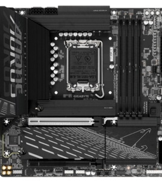 Материнская плата Gigabyte B860M AORUS ELITE WIFI6E, LGA 1851, Intel B860, 4xDDR5, 4xSATA, 3xM.2, 1xPCIe 5.0 x16, 1xPCIe 4.0 x4, 1xHDMI, 1xDP, 1xUSB4 Type-C, 1x 2.5Gb LAN, 4xUSB-A 3.2 Gen 1, 2xUSB-A 3.2 Gen 2, 4xUSB-A 2.0, 7.1, mATX