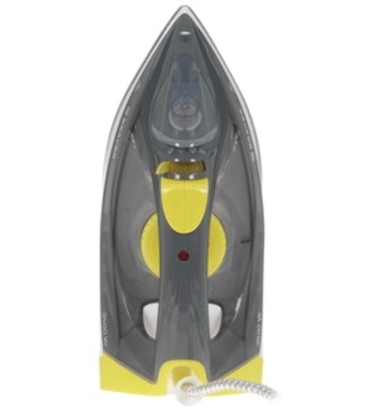 Утюг BRAYER BR4003GY серый/желтый/черный, 2400 Вт, 25 г/мин, 140 г/мин, 330 мл