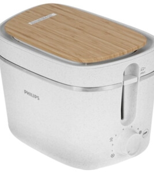 Тостер Philips HD2640/10 белый, 830 Вт, 2 слота