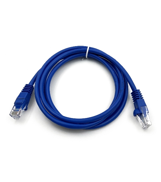 Патч-корд Buro UTP cat.5e 1.5м синий RJ-45 (m)-RJ-45 (m)