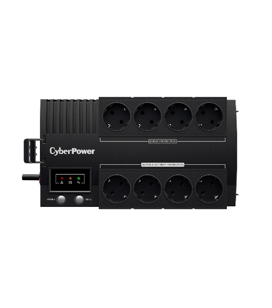 Источник бесперебойного питания CyberPower BS450E NEW/450 ВА/270 Вт/8 х CEE 7 (евророзетка)