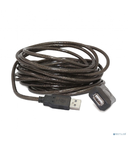 Кабель-удлинитель USB2.0 активный Cablexpert UAE-01-15M, AM/AF, 15м