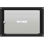 Шкаф коммутационный NTSS Lime (NTSS-WL6U5545GS-BL) настенный 6U 550x450 мм пер. дв. стекл несъемн. бок. пан. 30 кг черный 370 мм 9.6 кг 110 град. 370 мм IP20 сталь, фото10