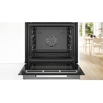 Духовой шкаф Bosch HSG7361B1 Home Connect!! Serie 8, черный, 21 режим + комбинированные режимы, функция приготовление на пару 100%, 4-слойное остекление, 3 цветных текстовых TFT-дисплея 2,5' с сенсорным управлением, ControlRing, функции HomeConnect, трехстороннее LED-освещение,самоочистка EcoClean, фото10