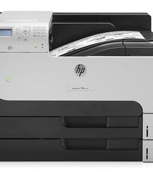 Принтер лазерный HP LaserJet Enterprise 700 M712dn (CF236A), A3, ч/б, печ. до 41 стр/мин. (А4) до 40 стр/мин. (А3), 1200 x 1200 dpi, USB, RJ-45, Air Print