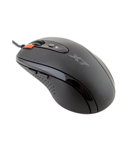 Мышь проводная A4Tech XL-750BK черный, 3600 dpi, USB, кнопки - 7