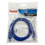 Патч-корд Buro UTP cat.5e 1.5м синий RJ-45 (m)-RJ-45 (m), фото2