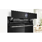 Духовой шкаф Bosch HSG7361B1 Home Connect!! Serie 8, черный, 21 режим + комбинированные режимы, функция приготовление на пару 100%, 4-слойное остекление, 3 цветных текстовых TFT-дисплея 2,5' с сенсорным управлением, ControlRing, функции HomeConnect, трехстороннее LED-освещение,самоочистка EcoClean, фото9