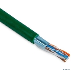 Кабель витая пара Rexant F/UTP, cat.5e, нг(А)-LSLTx, 4х2х0,52мм, 24AWG, INDOOR, SOLID, зеленый, 305м, фото2