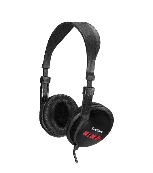 Гарнитура Exegate HS-120S чёрный, проводная, 2 x mini jack 3.5 мм, подвижный микрофон