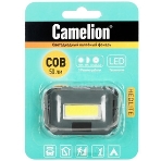 Фонарь налобный Camelion LED5355 черный 1Вт лам.:светодиодный AAAx3 (13748), фото9
