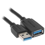 Кабель-удлинитель Vention USB 3.0 AM/AF - 1м Black Edition, фото2