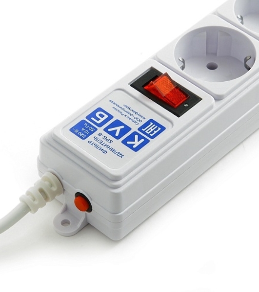 Сетевой фильтр Powercube SPG-B-15-WHITE 5 м, 5 розеток, белый, коробка