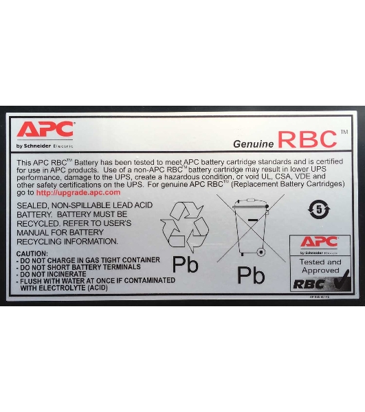 Батарея для ИБП APC rbc2 для BK250EI, BP280I, BP280IPNP, BK400EI, BP420I, BP420IPNP, SUVS420I