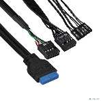 Компьютерный корпус Minitower ExeGate EX291147RUS BAA-105U2-01-AAA450 (mATX, БП AAA450 с вент. 8см, 2*USB+2*USB 3.0, аудио, черный), фото4