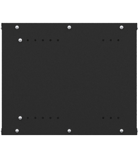 Шкаф коммутационный NTSS Lime (NTSS-WL6U5545GS-BL) настенный 6U 550x450 мм пер. дв. стекл несъемн. бок. пан. 30 кг черный 370 мм 9.6 кг 110 град. 370 мм IP20 сталь